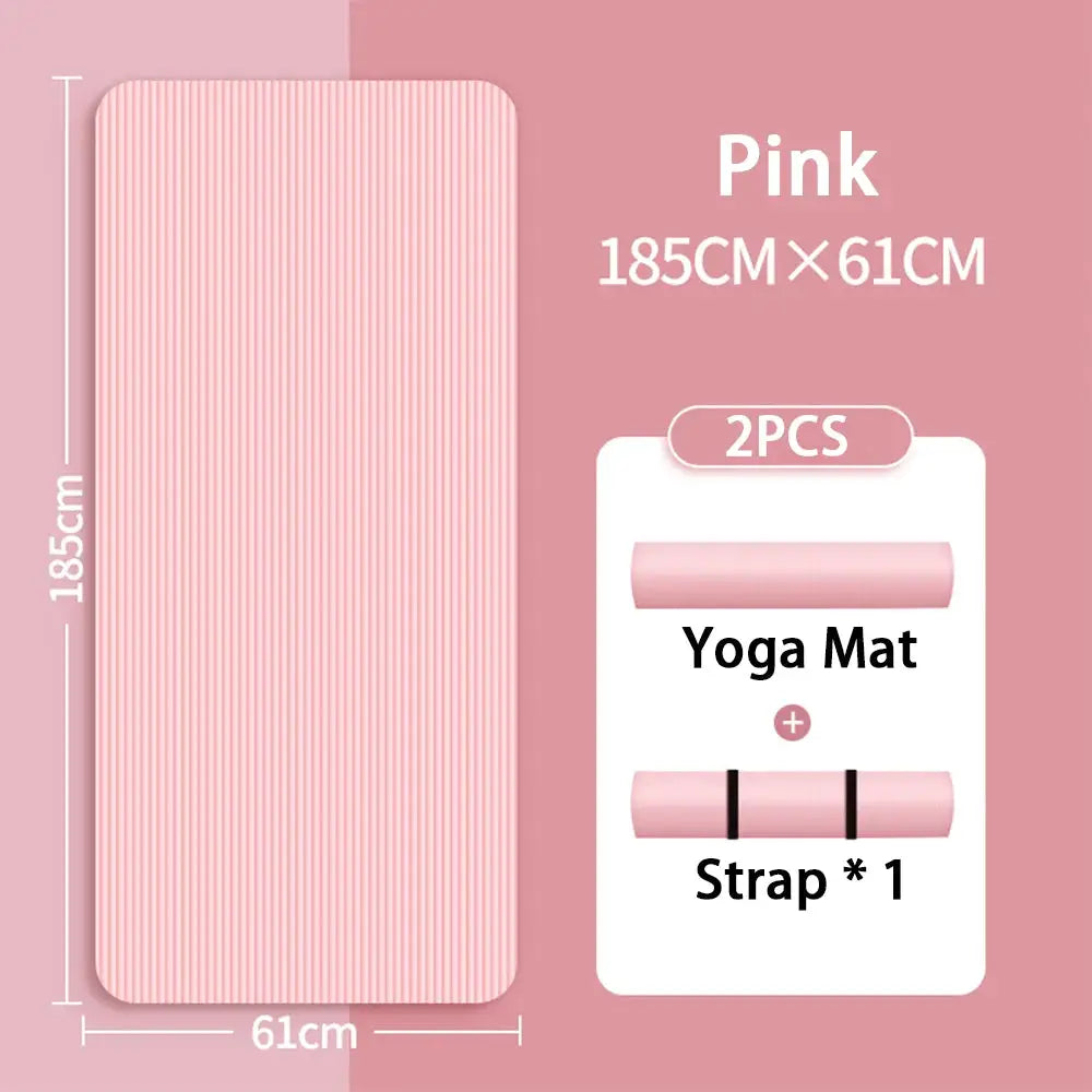 Yoga Mat | 8mm Thickness | PriceLows™