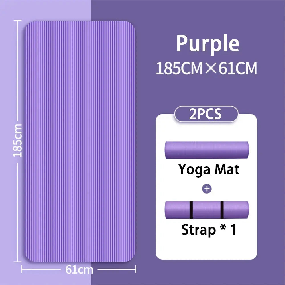 Yoga Mat | 8mm Thickness | PriceLows™