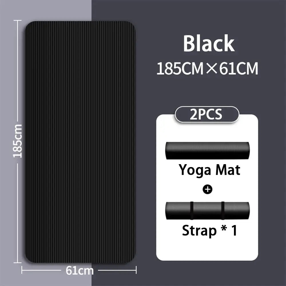 Yoga Mat | 8mm Thickness | PriceLows™