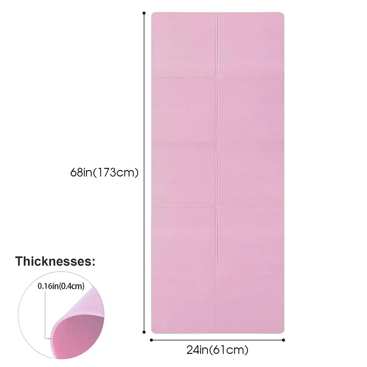 Yoga Mat | Natural Rubber | PriceLows™