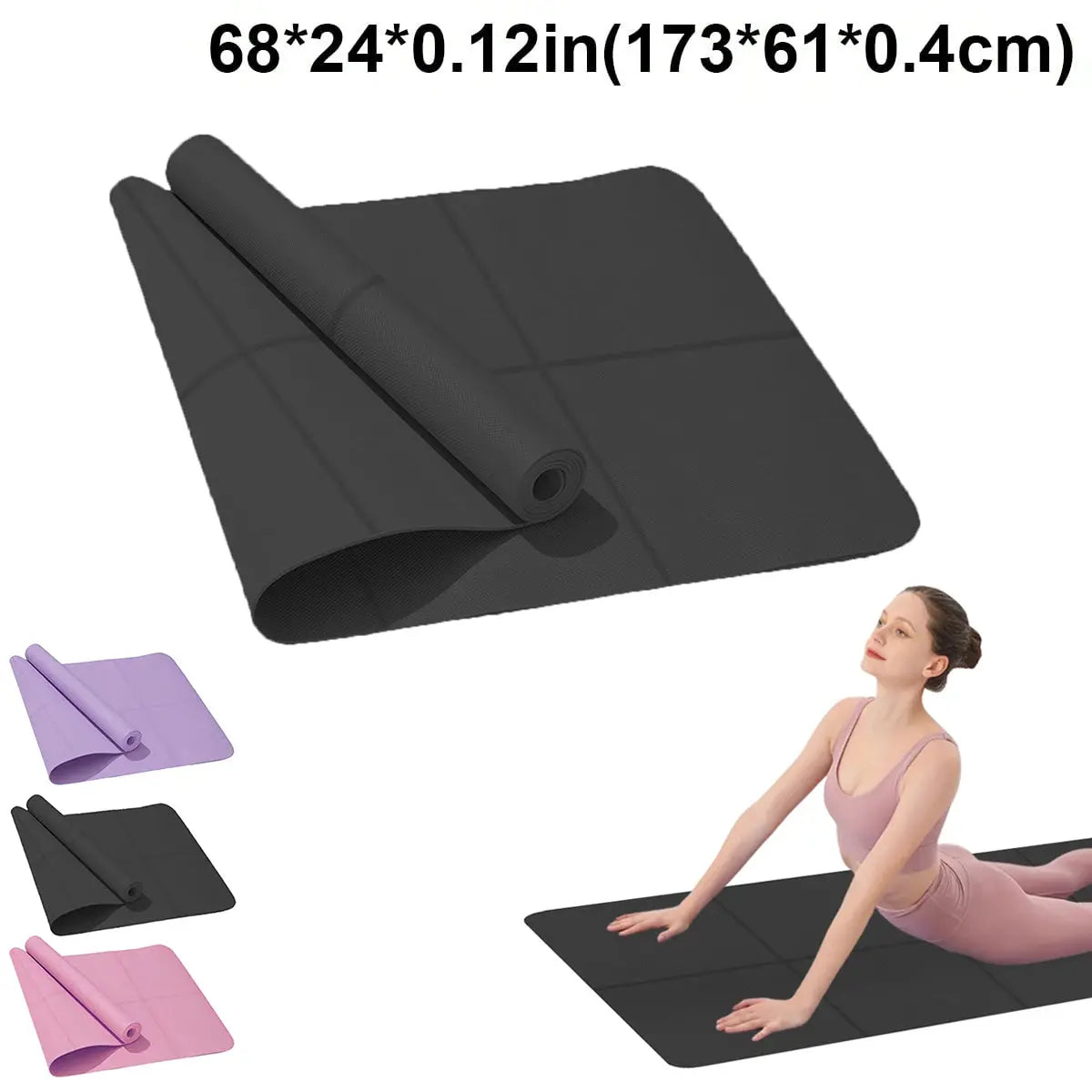 Yoga Mat | Non Slip 4Mm | PriceLows™