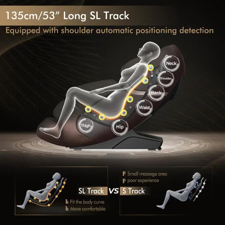 Zero Gravity Massage Chair | SL Track | Full Body | Yoga Stretching