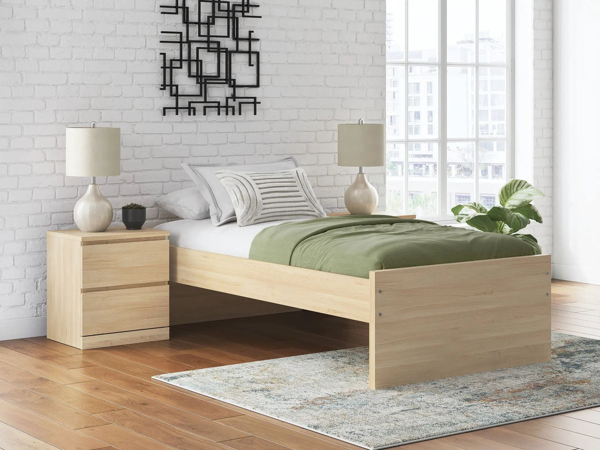 Platform Bed | Four Storage Drawers | Clean Minimal Design