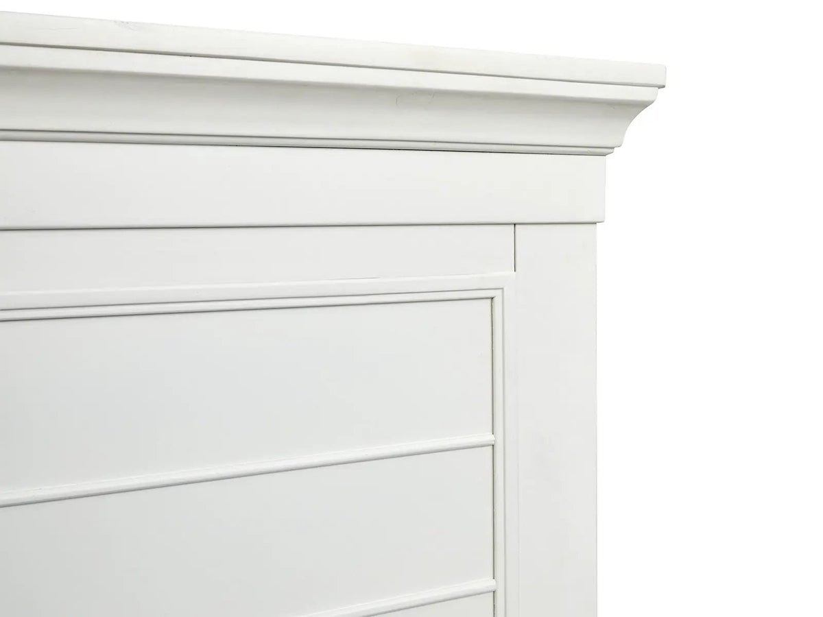 Charleston Panel Storage Bed | Transitional Style | Clean Shapes Crisp Lines | 88.63 Inch Length
