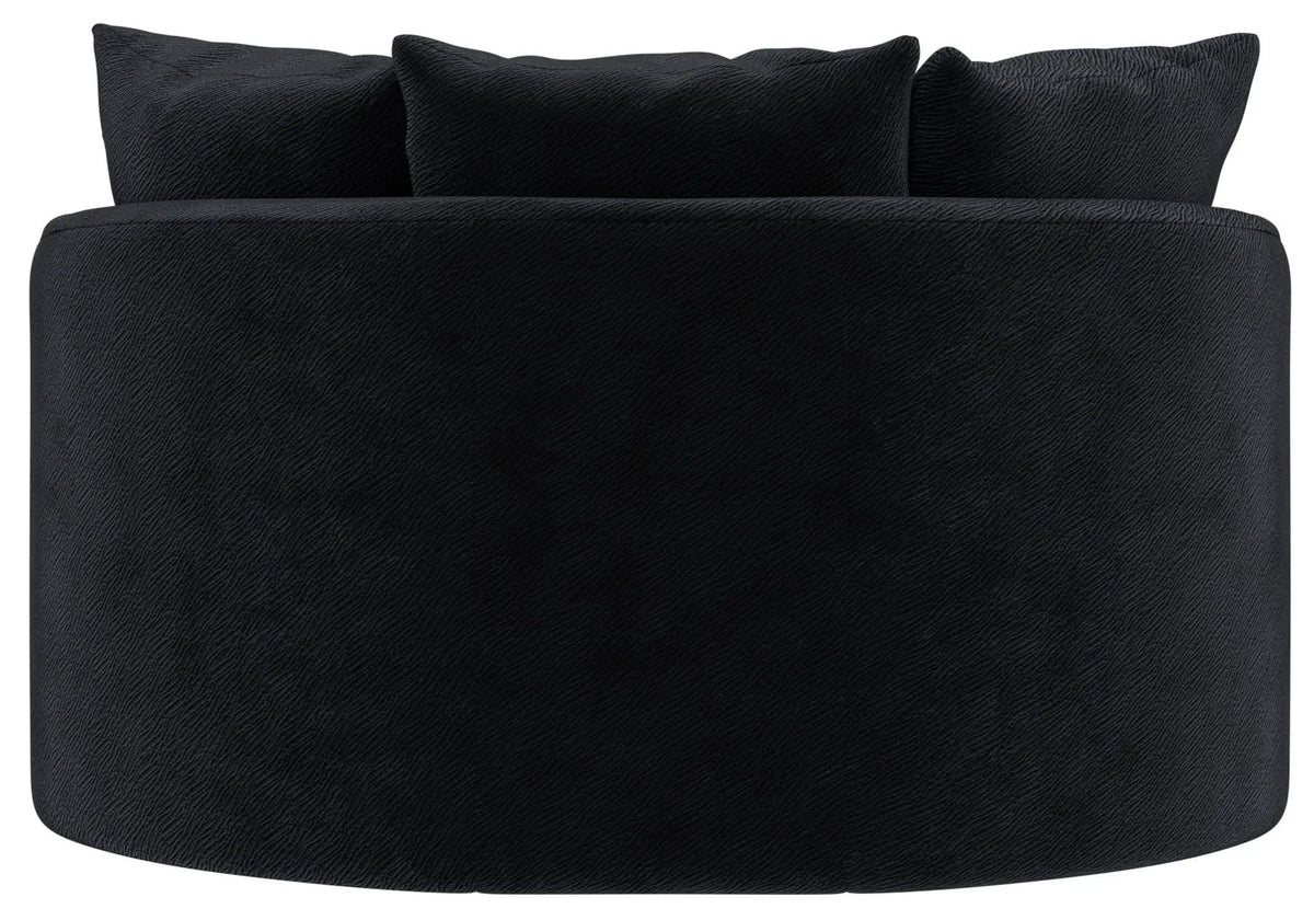 Matty Round Accent Cuddle Chaise | 3 Pieces | Living Room Furniture | Living Room