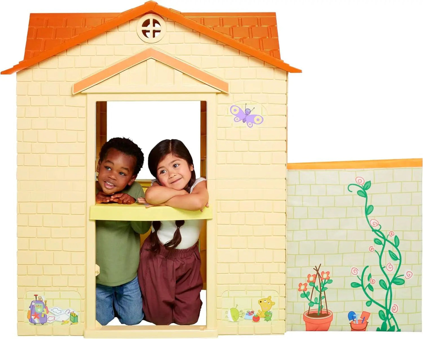 Peppa Pig Multipurpose Playhouse Outdoor Doors Tunnel from PriceLows™