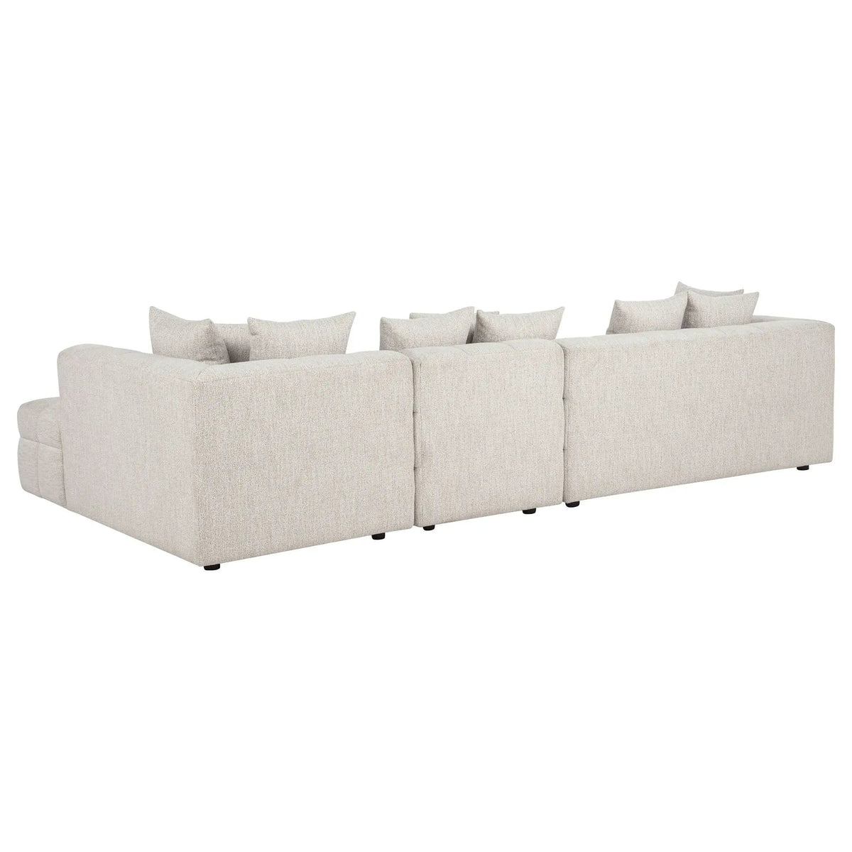 Amara 3-Piece Upholstered Sectional Sofa | 3-Piece Set | Polyester & Fabric | Living Room