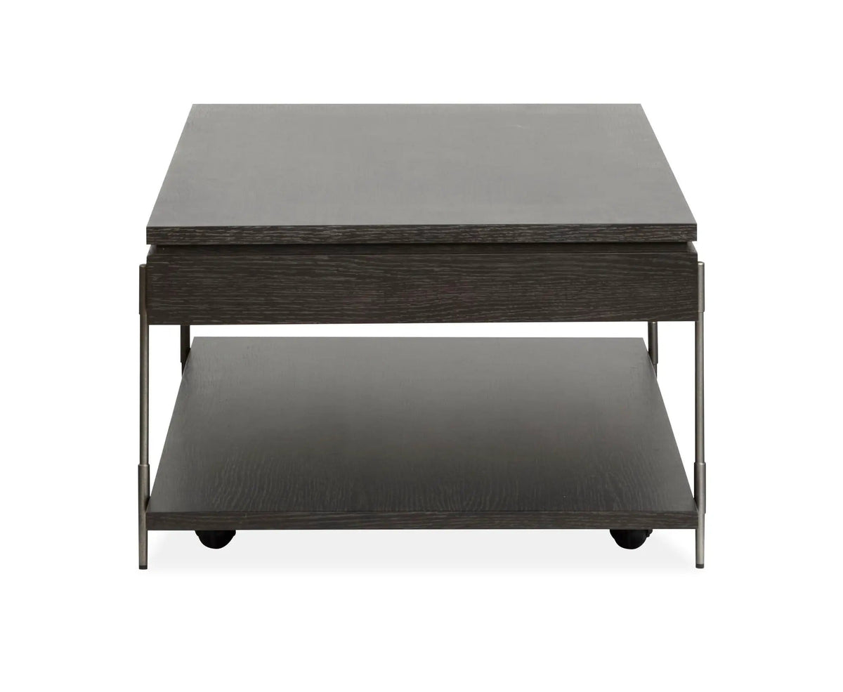 Spencer Table | 3 Pieces | Oak Veneer & Metal | Living Room