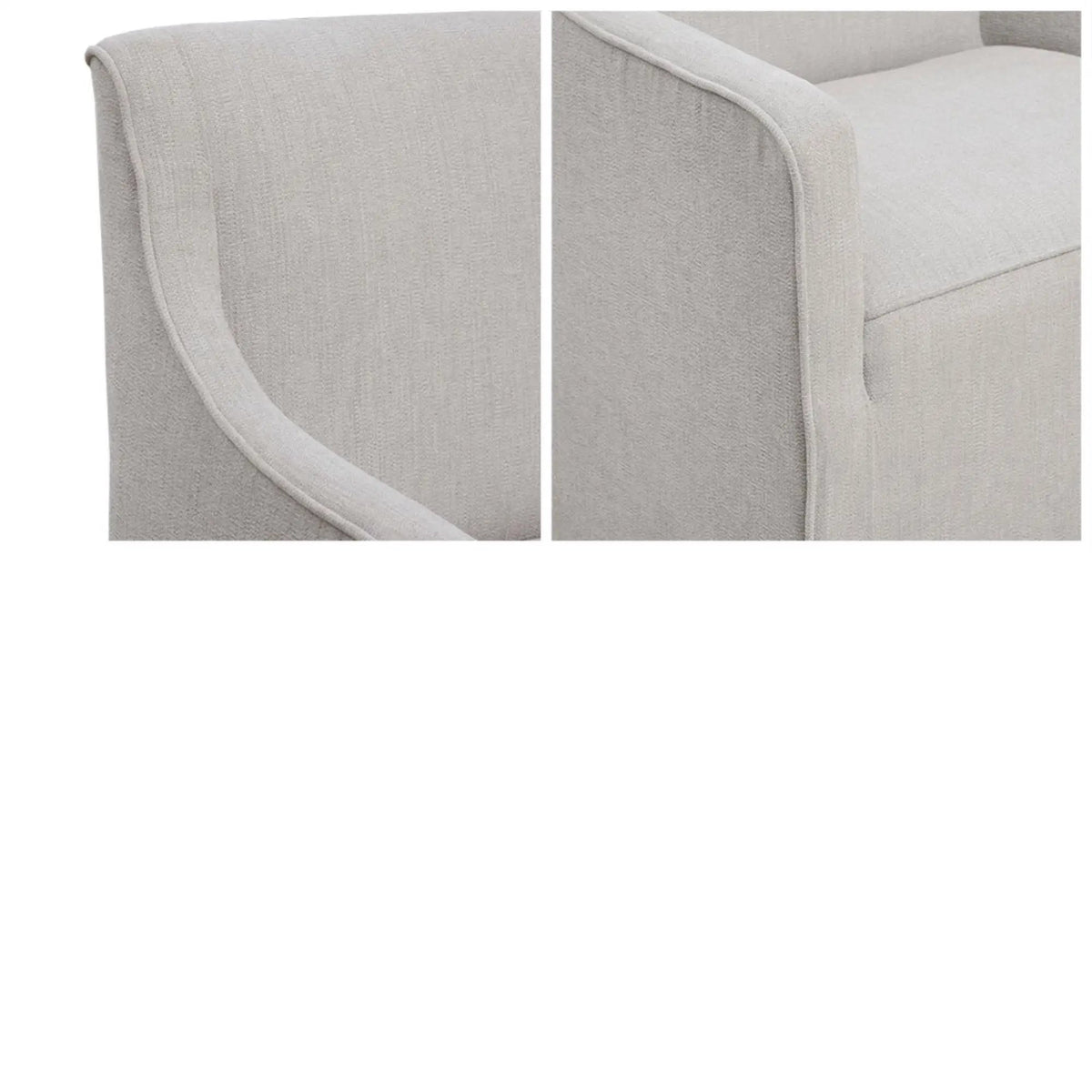 Traditional Dining Armchair | Upholstered | Fully Assembled | Gray