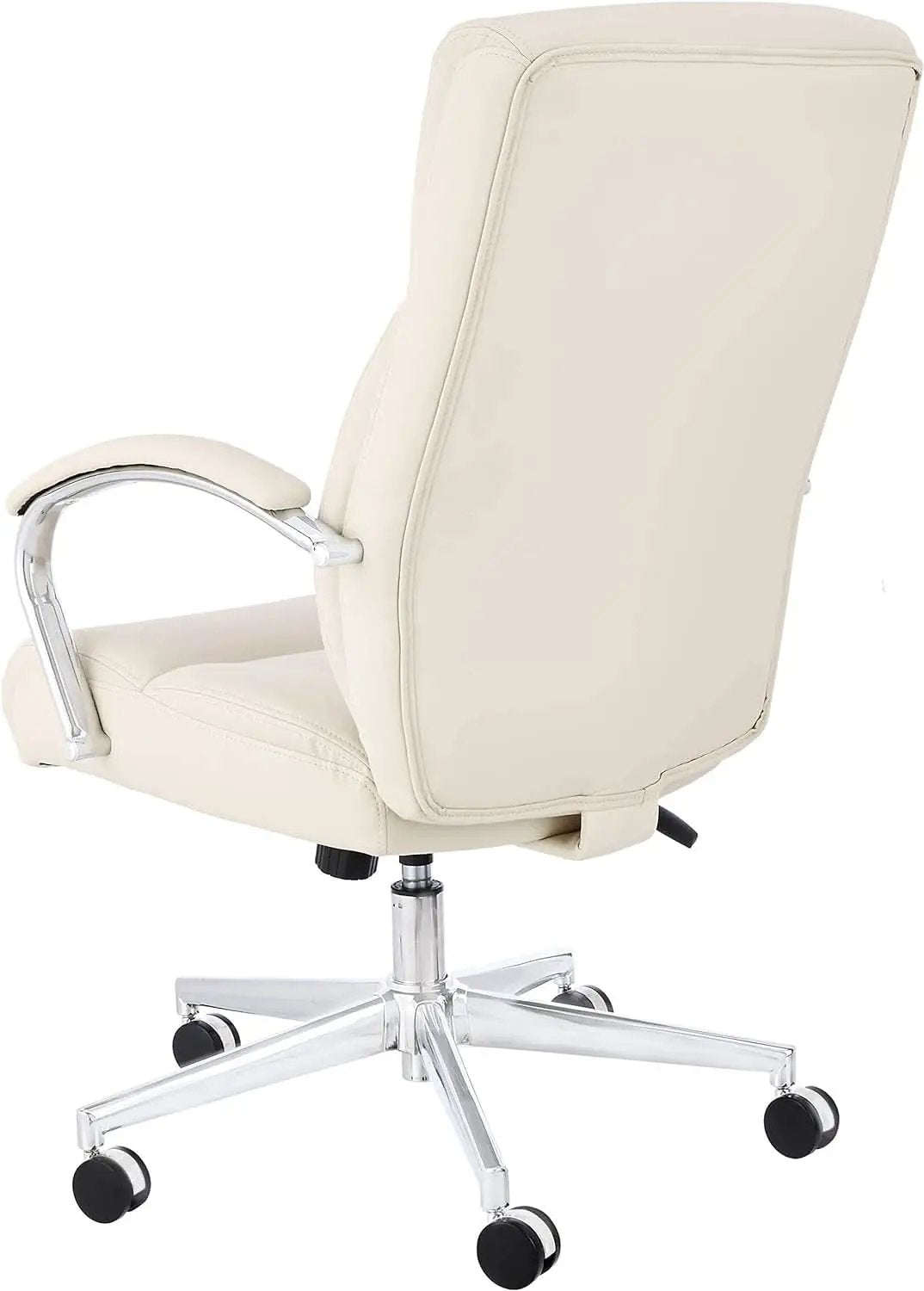 Ivory Executive Desk Chair With Oversized Cushion 275Lb from PriceLows™