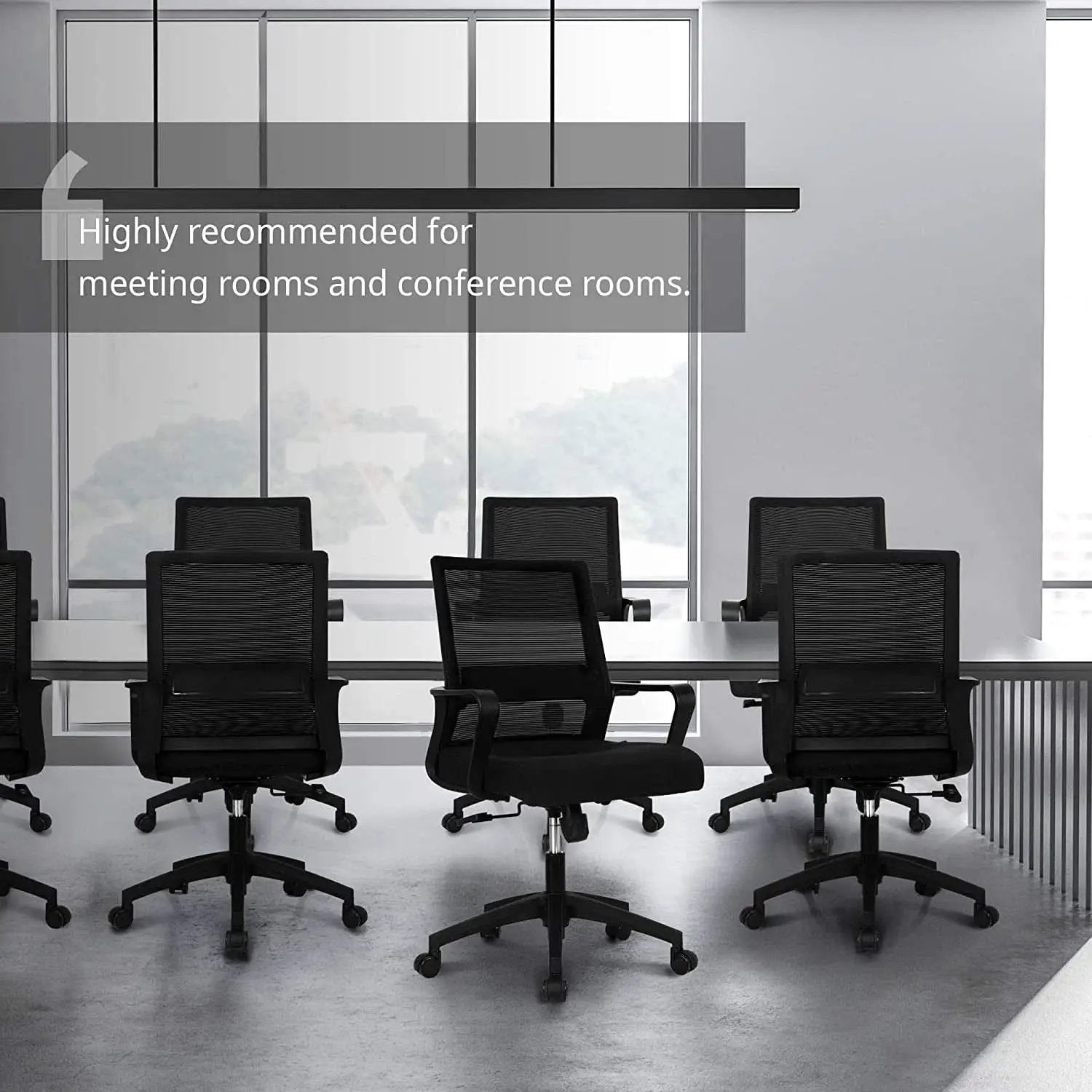 Ergonomic Mesh Office Chair With Lumbar Support And Breathable Back from PriceLows™