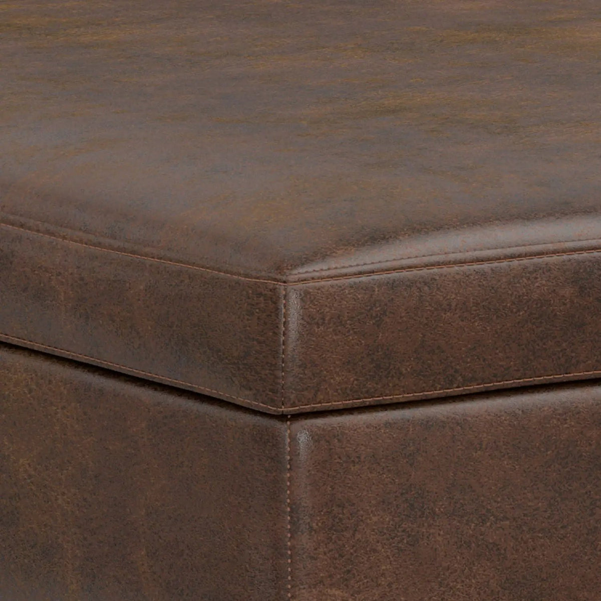 Owen Square Coffee Table Storage Ottoman | Hydraulic Lift-Up Lid | Multifunctional | 35.8 Inch Width