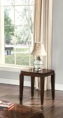 Docila 3 Piece Pack Coffee With End Table (Set of 3) | 3-Piece Set | Walnut | Dining Room Decor