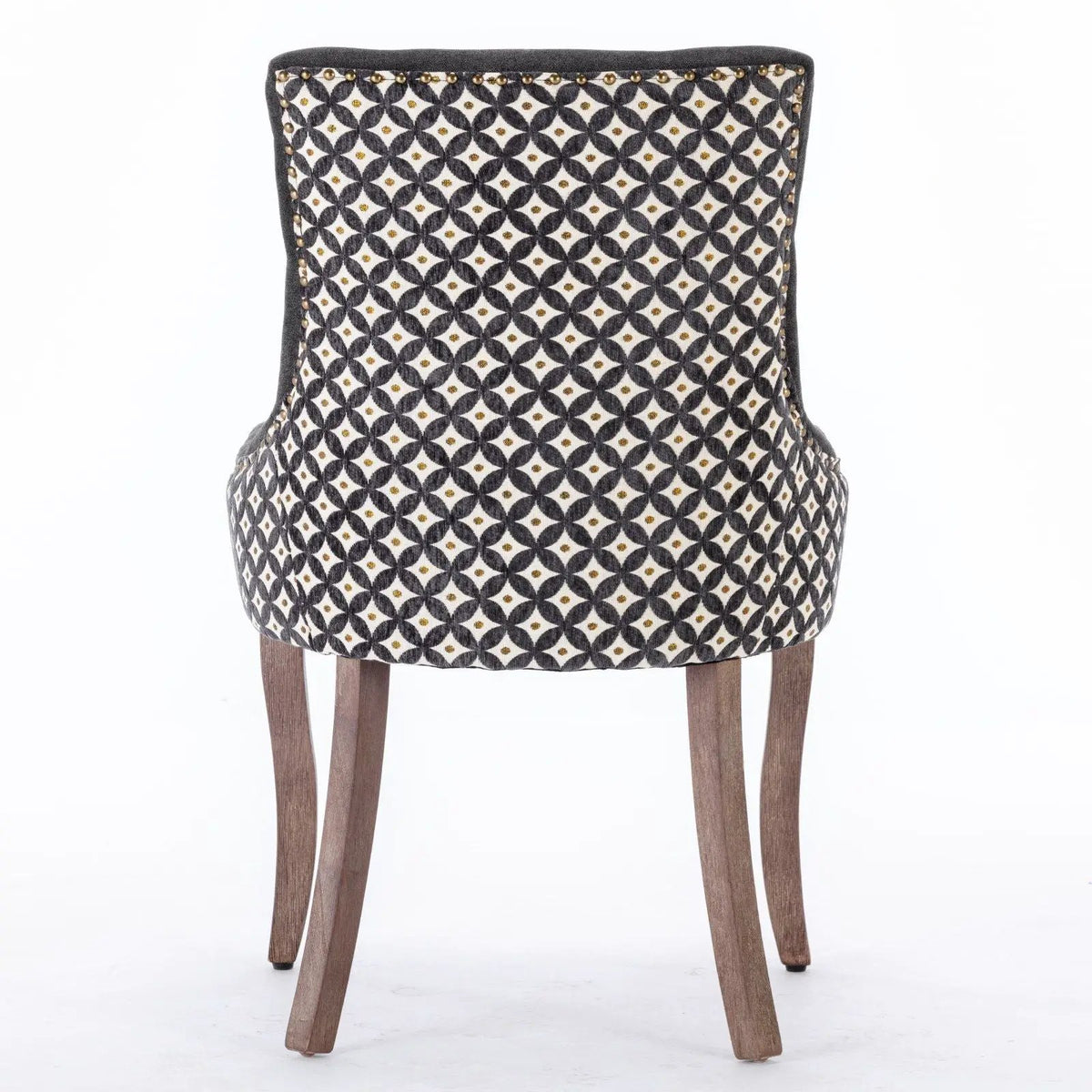 Ultra Side Dining Chairs | Set Of 2 | Luxurious Fabric | Mid-Century Modern Look