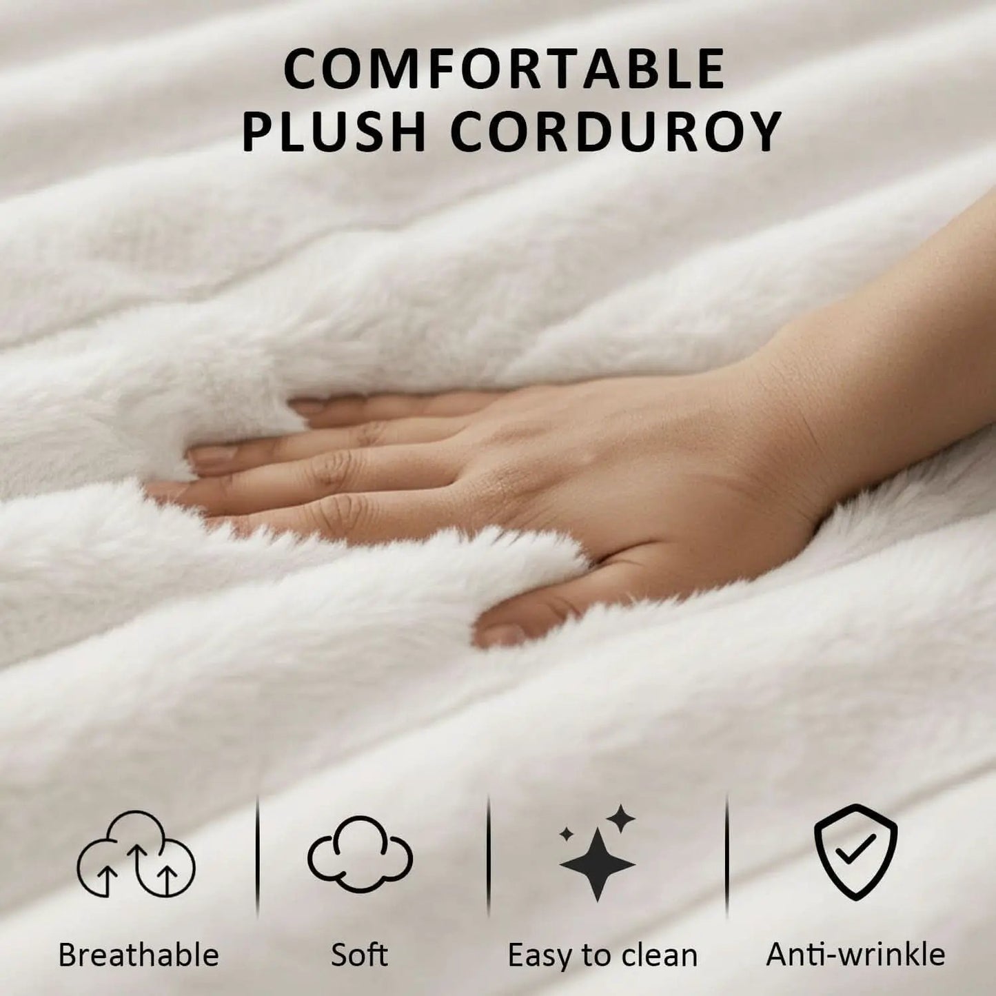 Beige 81Inch Ultra SleeperSofa With Charging Station from PriceLows™