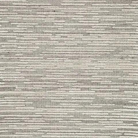 Eljory Area Rug | 108 x 143 Inch | Gray Abstract Stripe | Hand Tufted