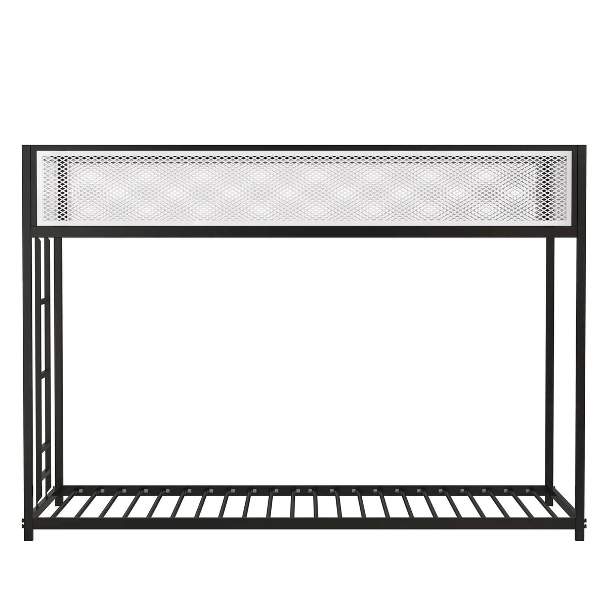 Adam Bunk Guard Rail Bunk Bed | 2 Pieces | Metal | Bedroom