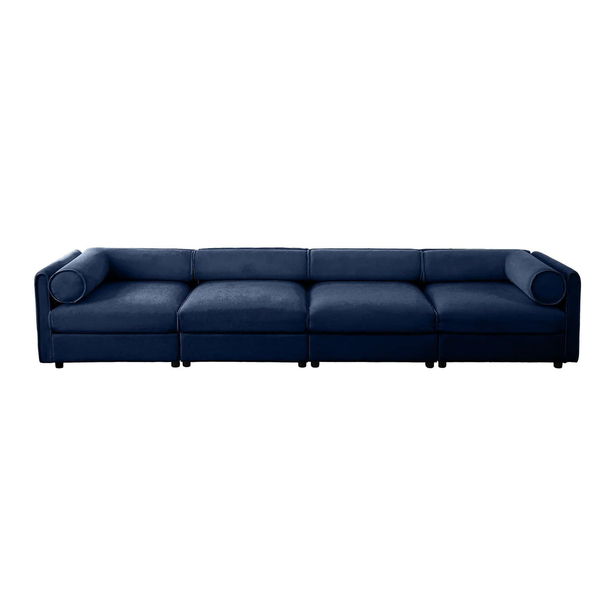 Stylish Sofa With Storage Seat And Cylindrical Backrest | Stationary Sofa | Living Room Furniture | Living Room
