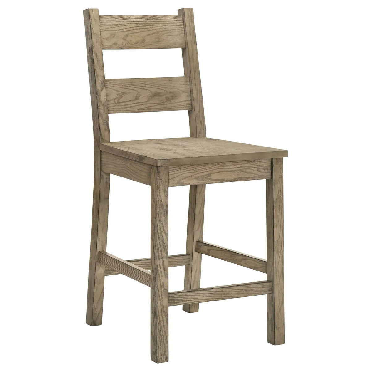 Cardova Counter Height Dining Chair Vineyard Oak (Set of 2) Counter Height (24"-27") | 18.5 x 21 x 42.25 in | Rubberwood | Dining Room