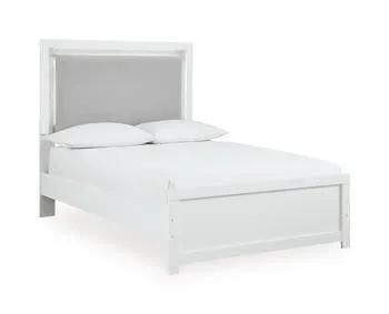 Maeling Upholstered Panel Headboard | Modern Glam Style | Crisp Matte Finish | 52.76 Inch Height