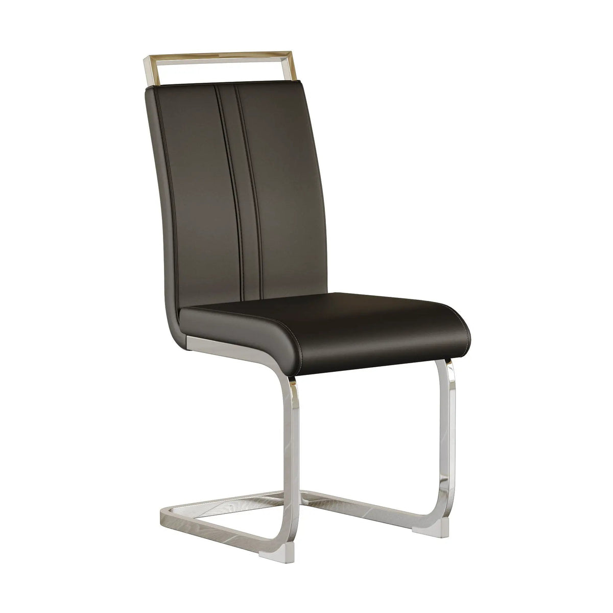 Modern Dining Chairs | Padded Seat | High Back | Accessory Bag Included