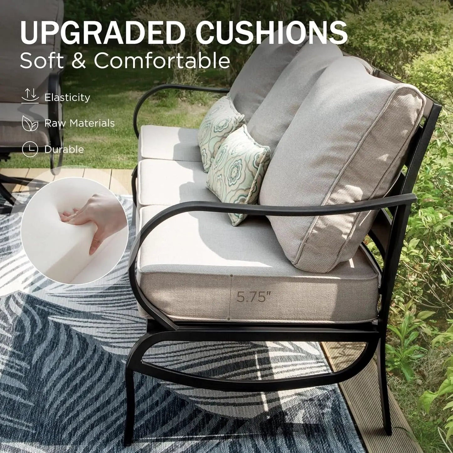 Deluxe 6 Piece Patio Furniture Set for Outdoor Comfort from PriceLows™