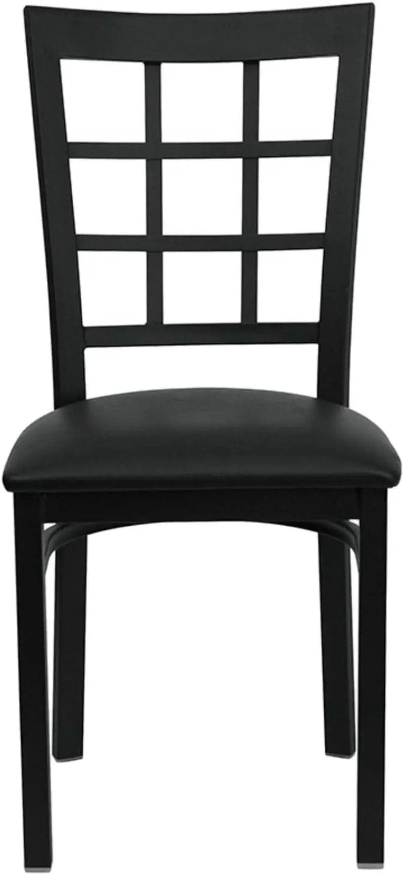 Hercules Series Window Back Restaurant Chair Black from PriceLows™