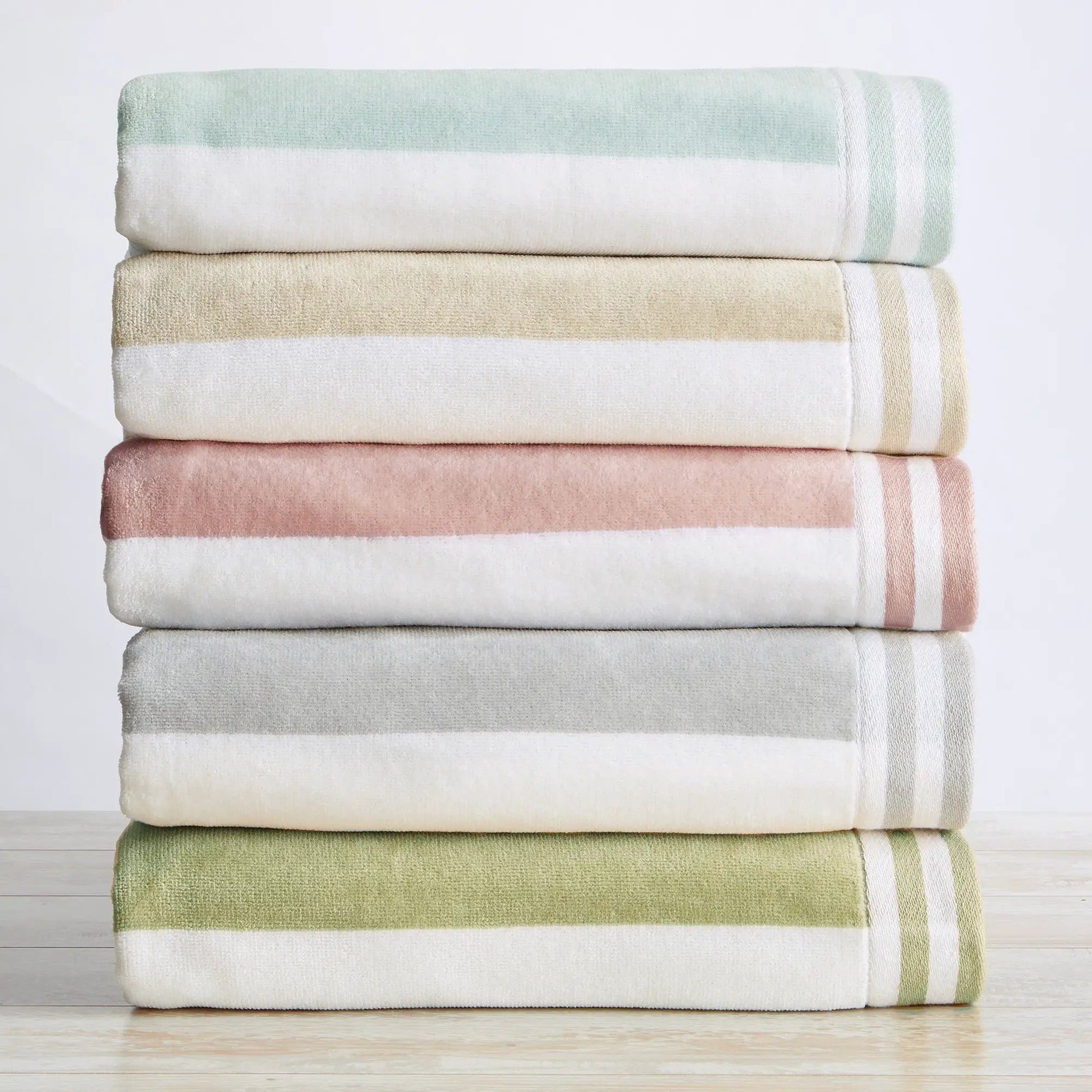 Striped Cabana Beach Towel - Edgartown Collection from PriceLows™