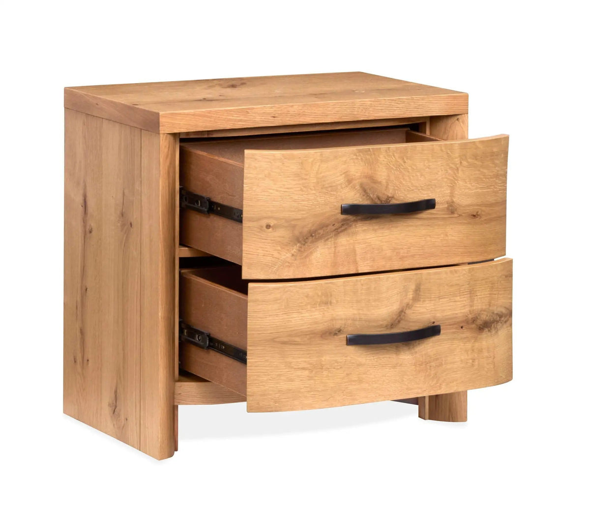 Laramie Nightstand Nightstands w/ Charging Station | 2 Pieces | Bedroom Furniture | Bedroom