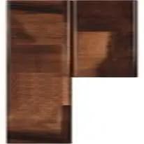 Rustic Solid Wood Headboard With USB Charging Station from PriceLows™