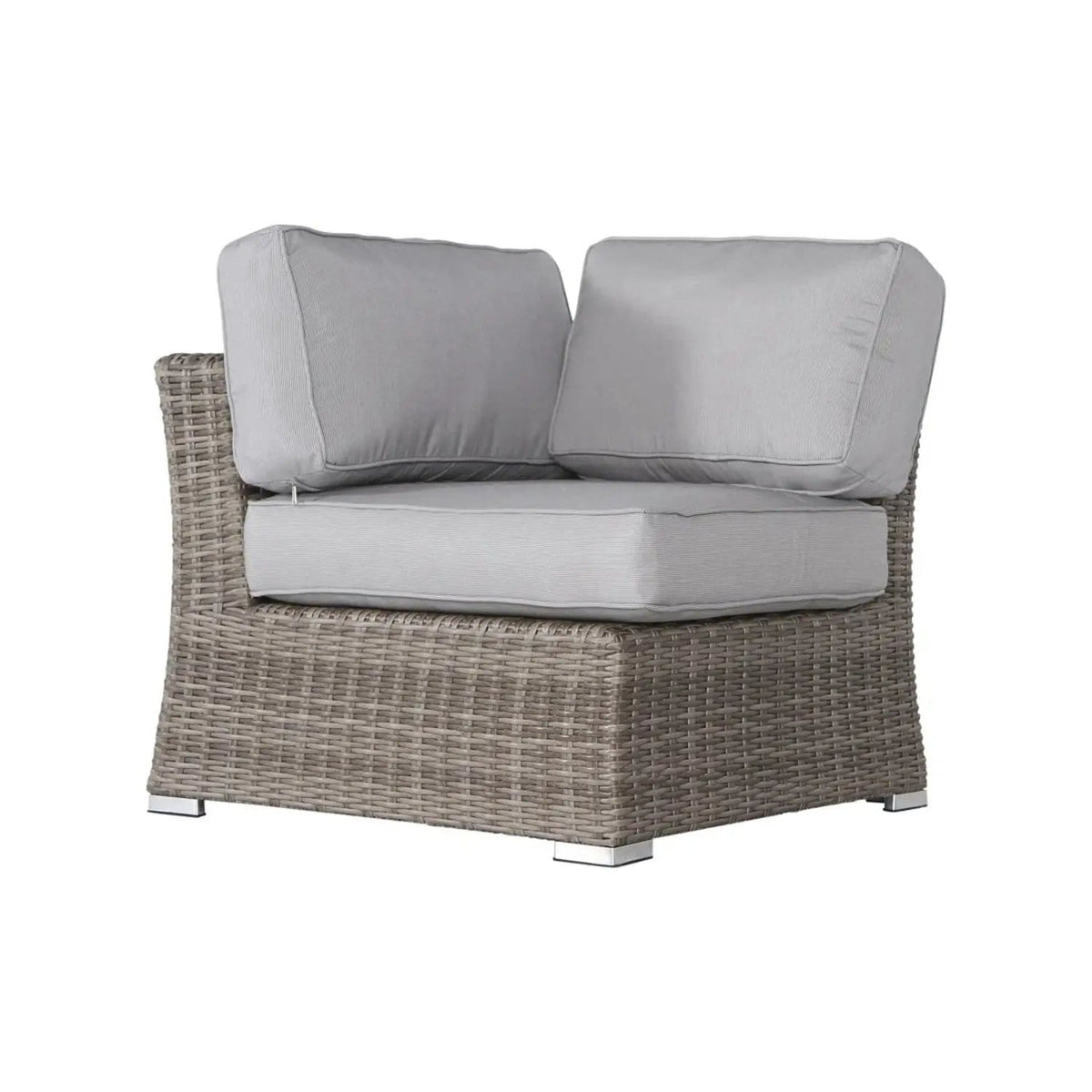 Loveseat With Cushions | 33 x 66 x 26 in | Rattan & Wicker | Living Room