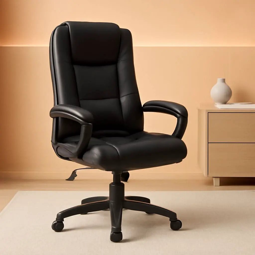 Ergonomic Executive Chair Lumbar Support Height Adjustable from PriceLows™