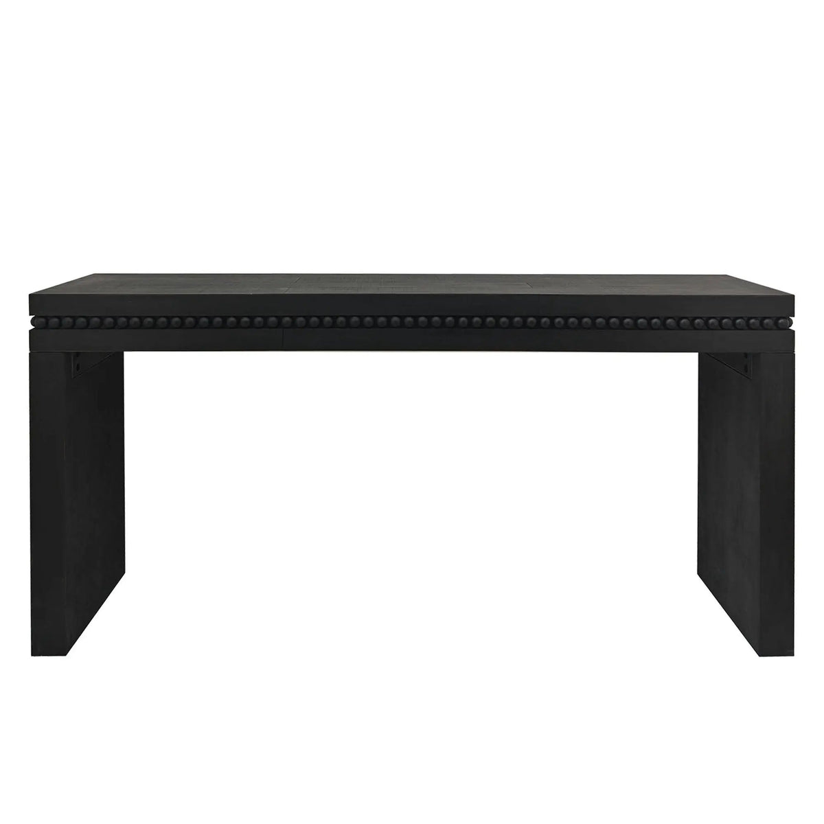 Rustic Wood Console Table | 64 Inch Width | Floating Top Design | Engineered Wood