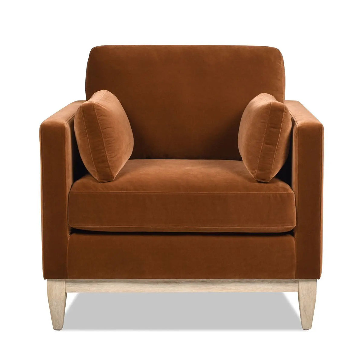 Knox Modern Farmhouse Arm Chair | Feather-Down Wrapped Cushions | Reversible Back And Arm Cushions | Durable Upholstery