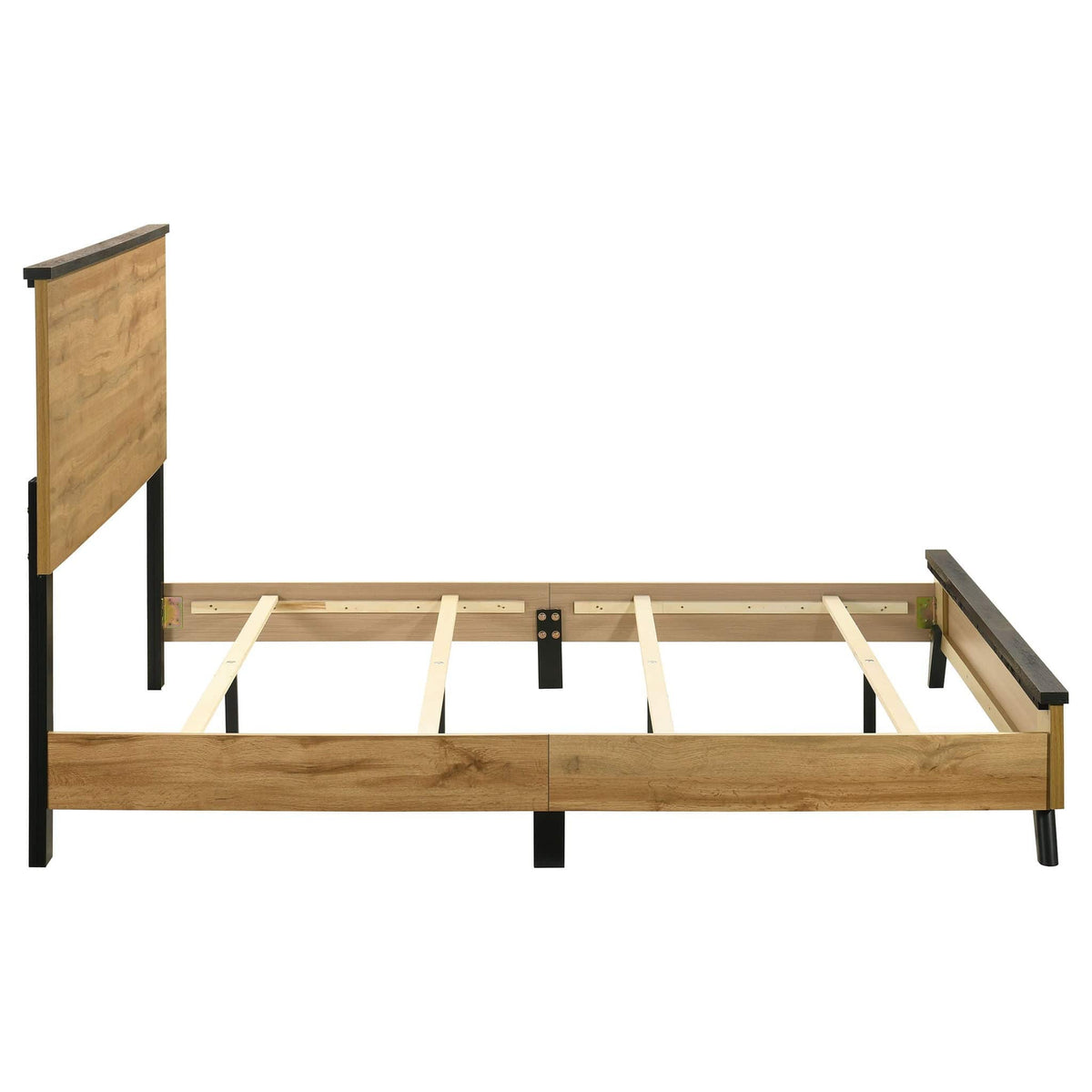 Kaywood 52-inch Queen Panel Bed Natural Pine | 62.5 x 85.25 x 51.5 in | Engineered Wood & Veneer | Bedroom