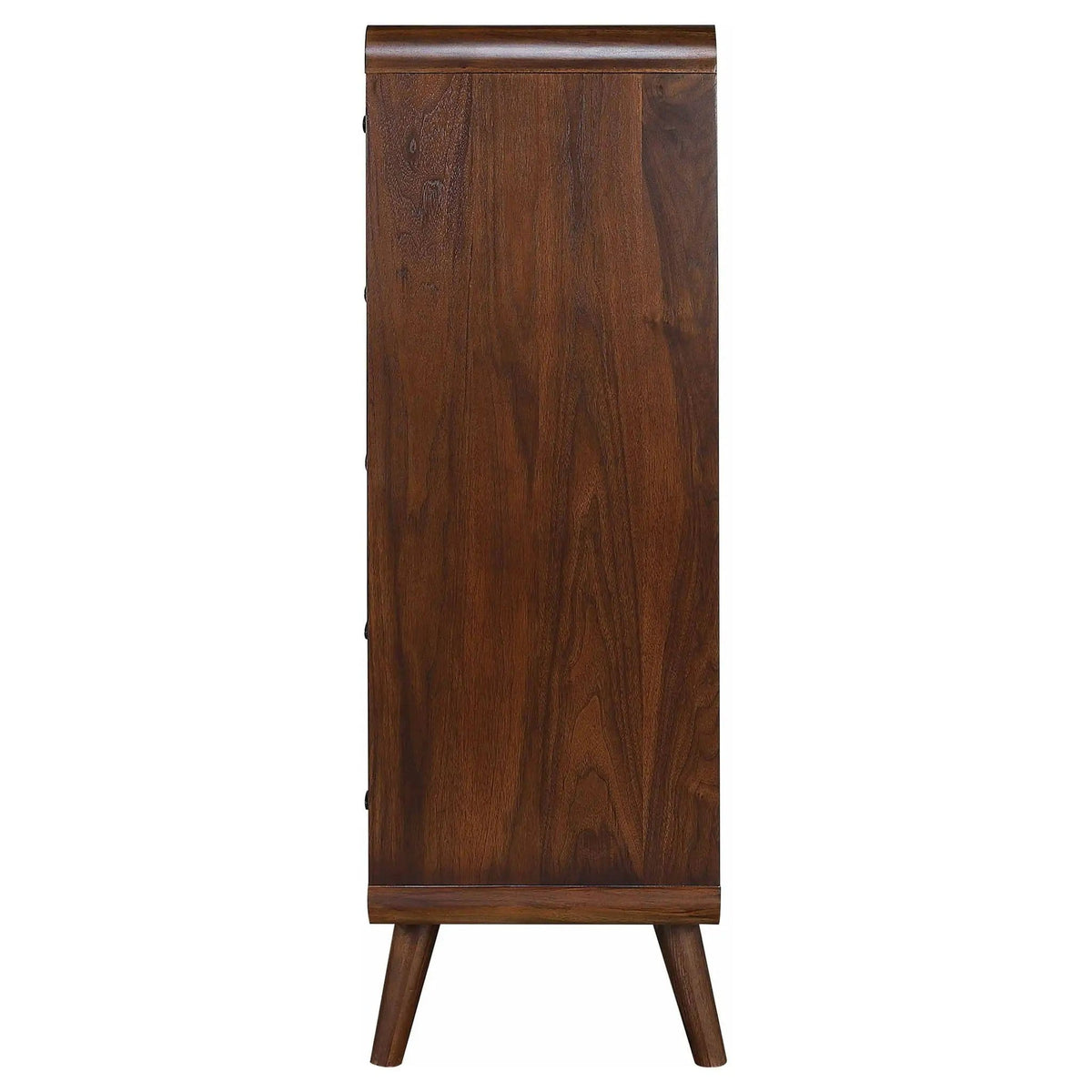 Robyn 5-drawer Bedroom Chest of Drawers Dark | 35.75 x 17 x 52.75 in | Engineered Wood & Walnut | Walnut