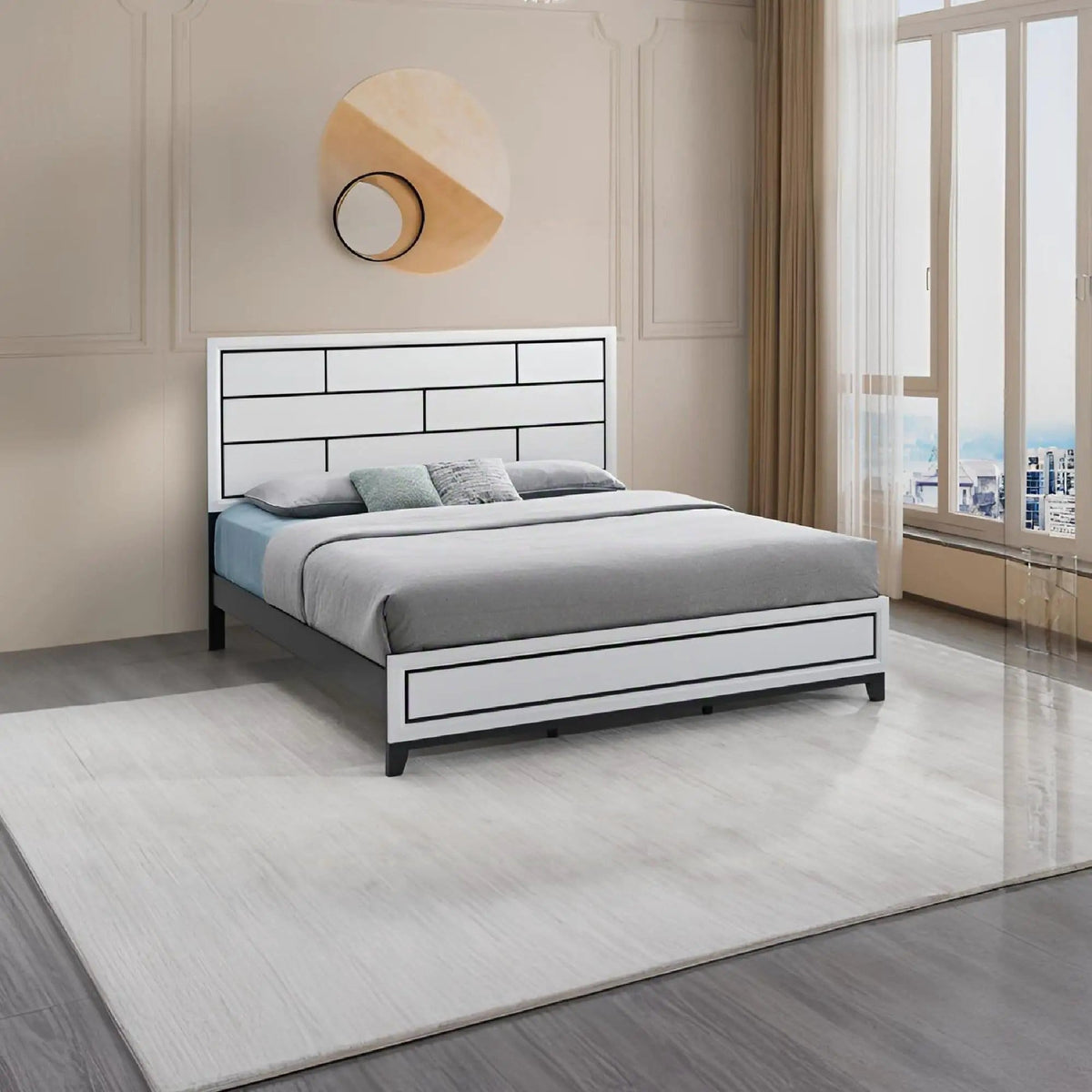 Glasgow Bed Frame With Durable Construction | 4 Pieces | Bedroom Furniture | Bedroom