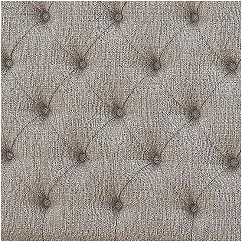 Vintage White Twin Upholstered Tufted Cottage Headboard from PriceLows™