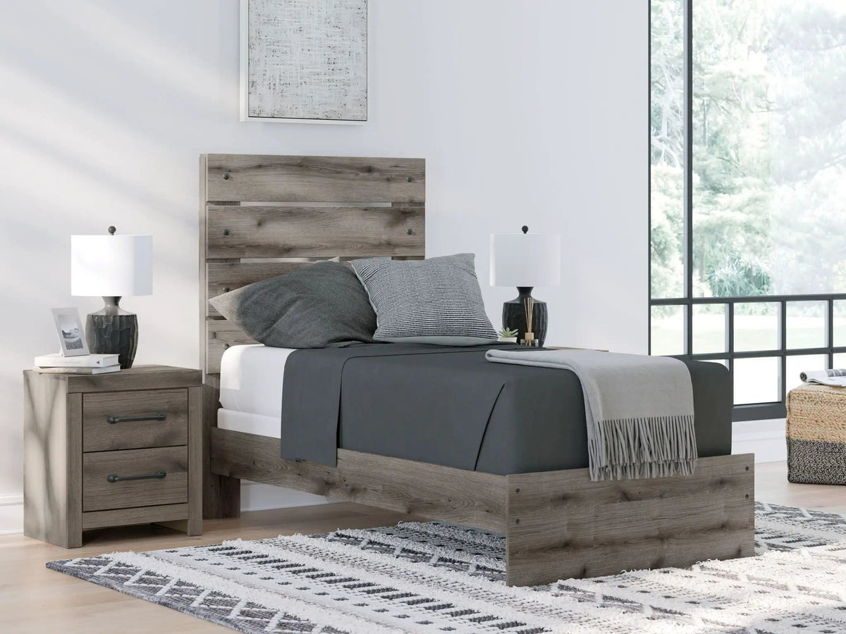 Graystorm Panel Bed | 4 Pieces | Bedroom Furniture | Bedroom
