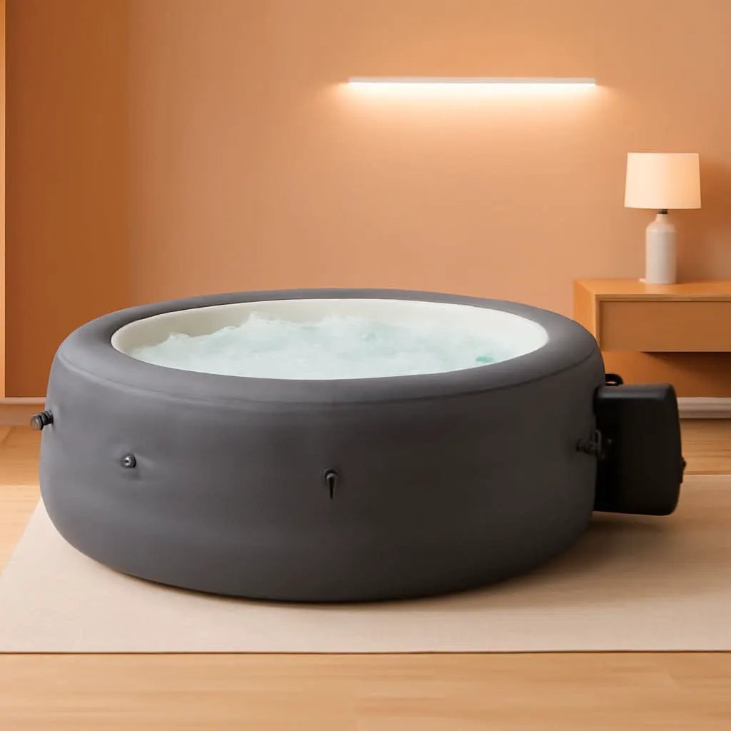 Intex SimpleSpa 4 Person Inflatable Hot Tub 77 Inch 100 Jets from PriceLows™
