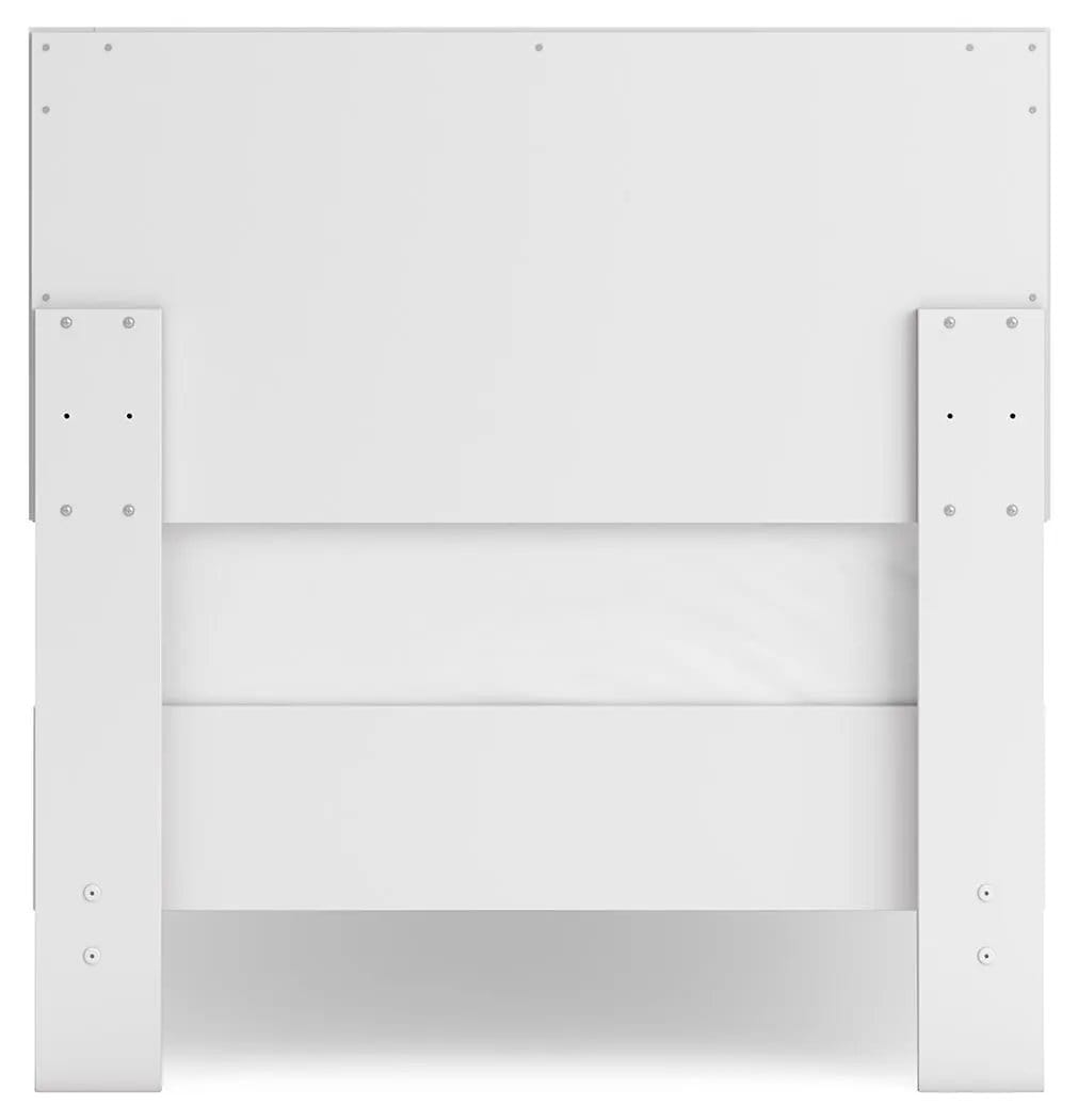 Hallityn Panel Platform Bed | 2 Pieces | Bedroom Furniture | Bedroom