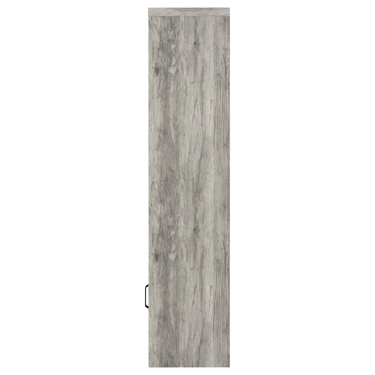 Burke 4-shelf Engineered Wood Media Tower Grey Driftwood Pier | 23.5 x 15.5 x 70.75 in | Engineered Wood & Veneer | Home