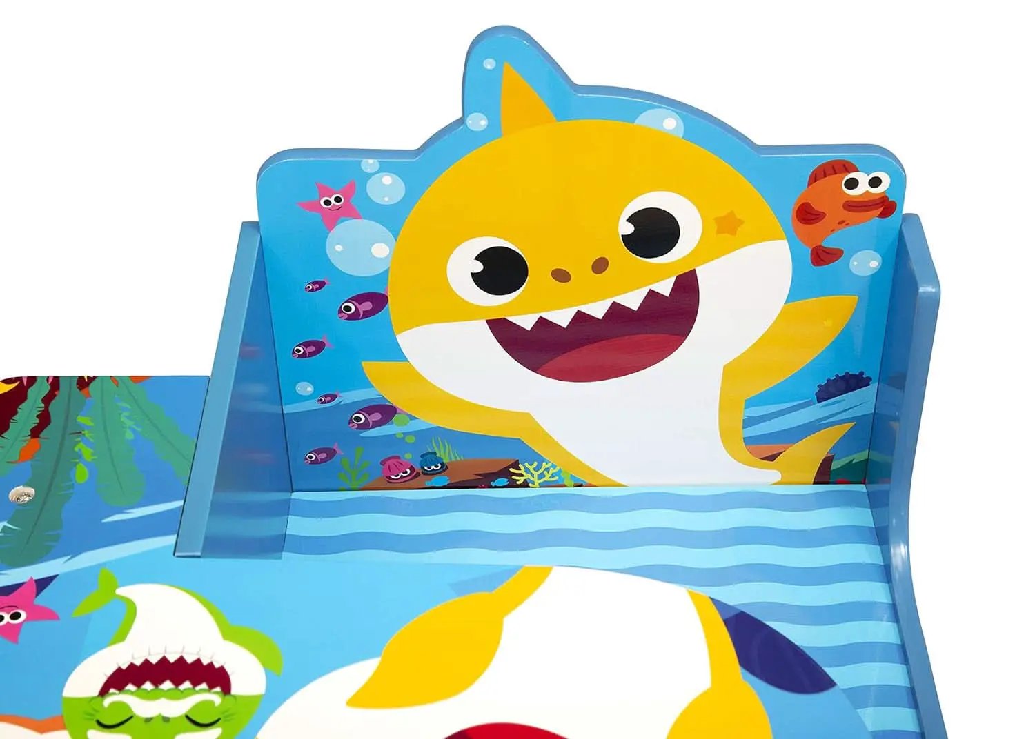 Baby Shark Kids Desk Chair With Storage Bin For Learning from PriceLows™