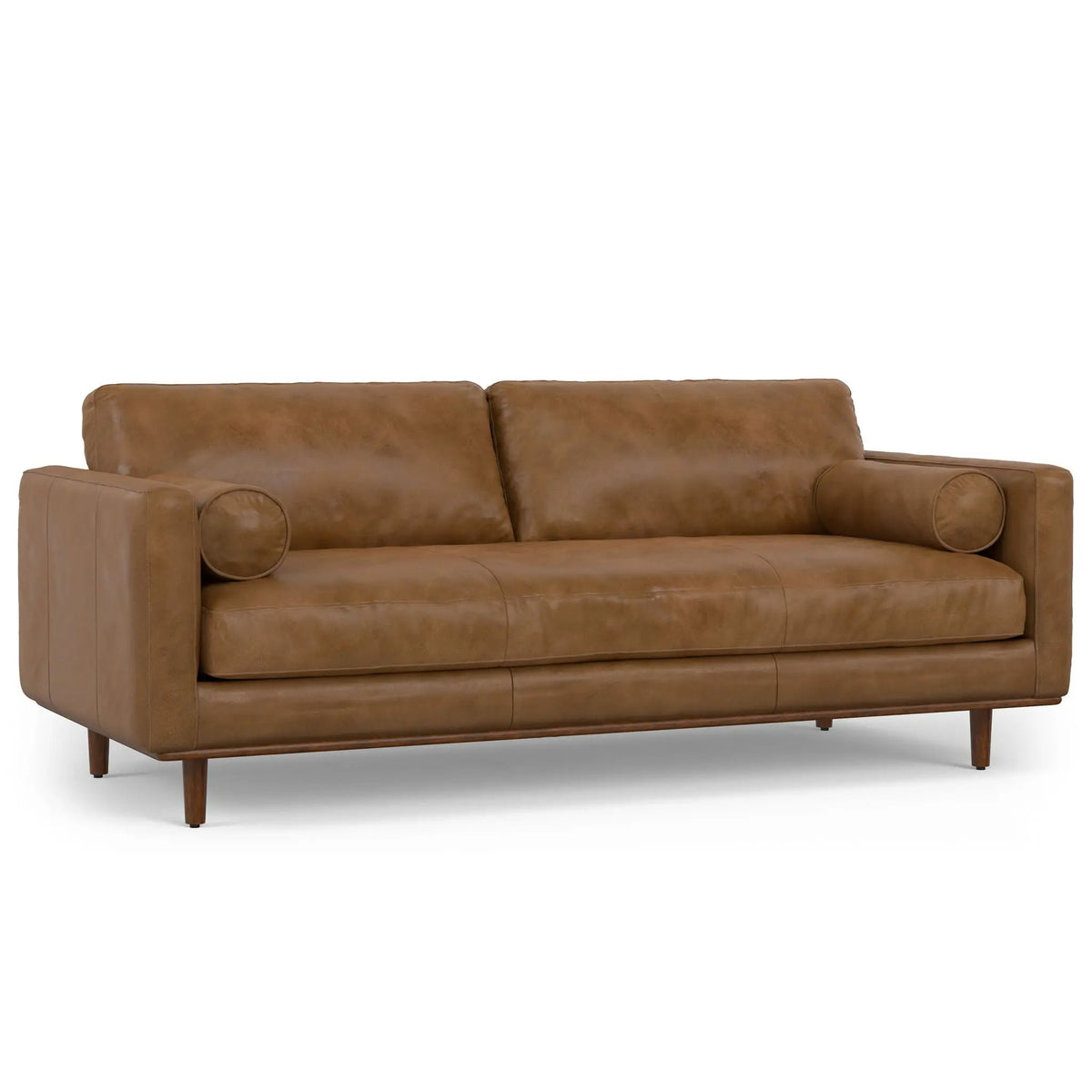 Morrison Upholstered Sofa | Recycled Blend Fabric | Single Bench Seat Cushion | 72 Inch Length