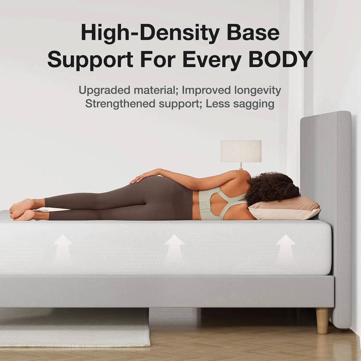 Queen Nano Gel Memory Foam Mattress Cooling Technology from PriceLows™