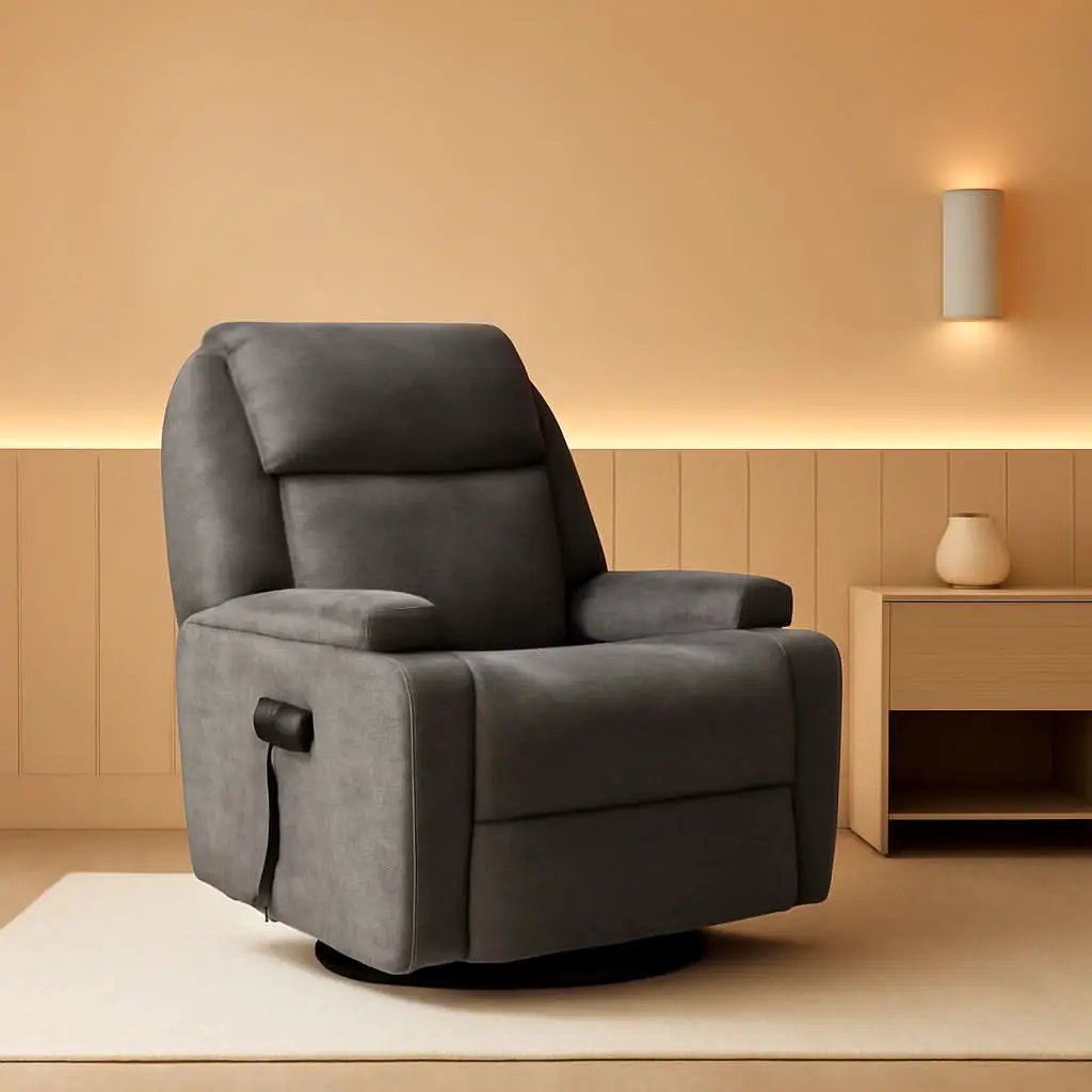 Rocking Recliner Chair With Massage USB Port For Living Room from PriceLows™