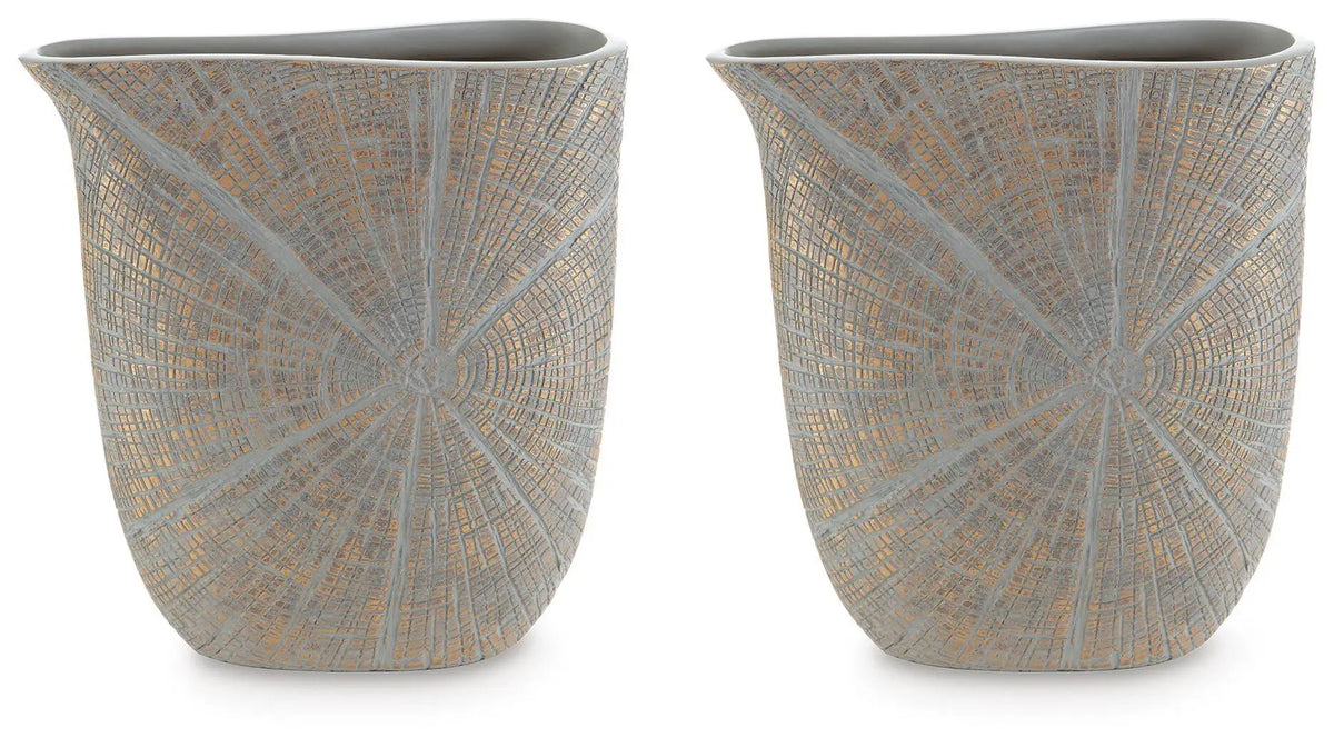 Ardenley Vase | Starburst Pattern | Artisanal Appeal | 10.5 Inch Height