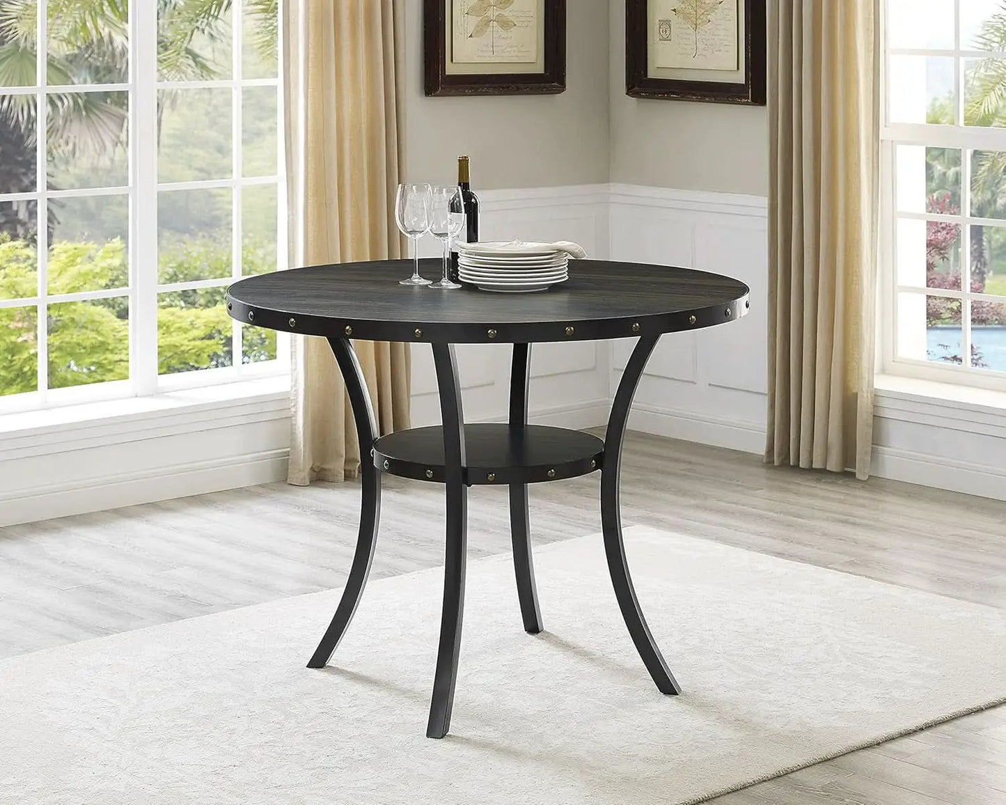 Espresso Wood Counter Height Dining Set from PriceLows™