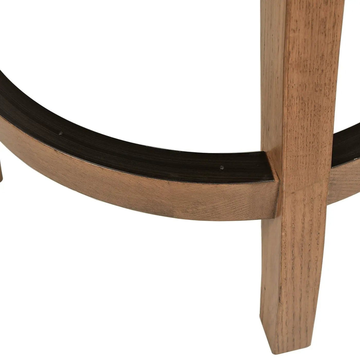 Williams Swivel Bar Stool With Armrests Bar Height (28"-30") | 4 Pieces | Wood & Brass | Dining Room