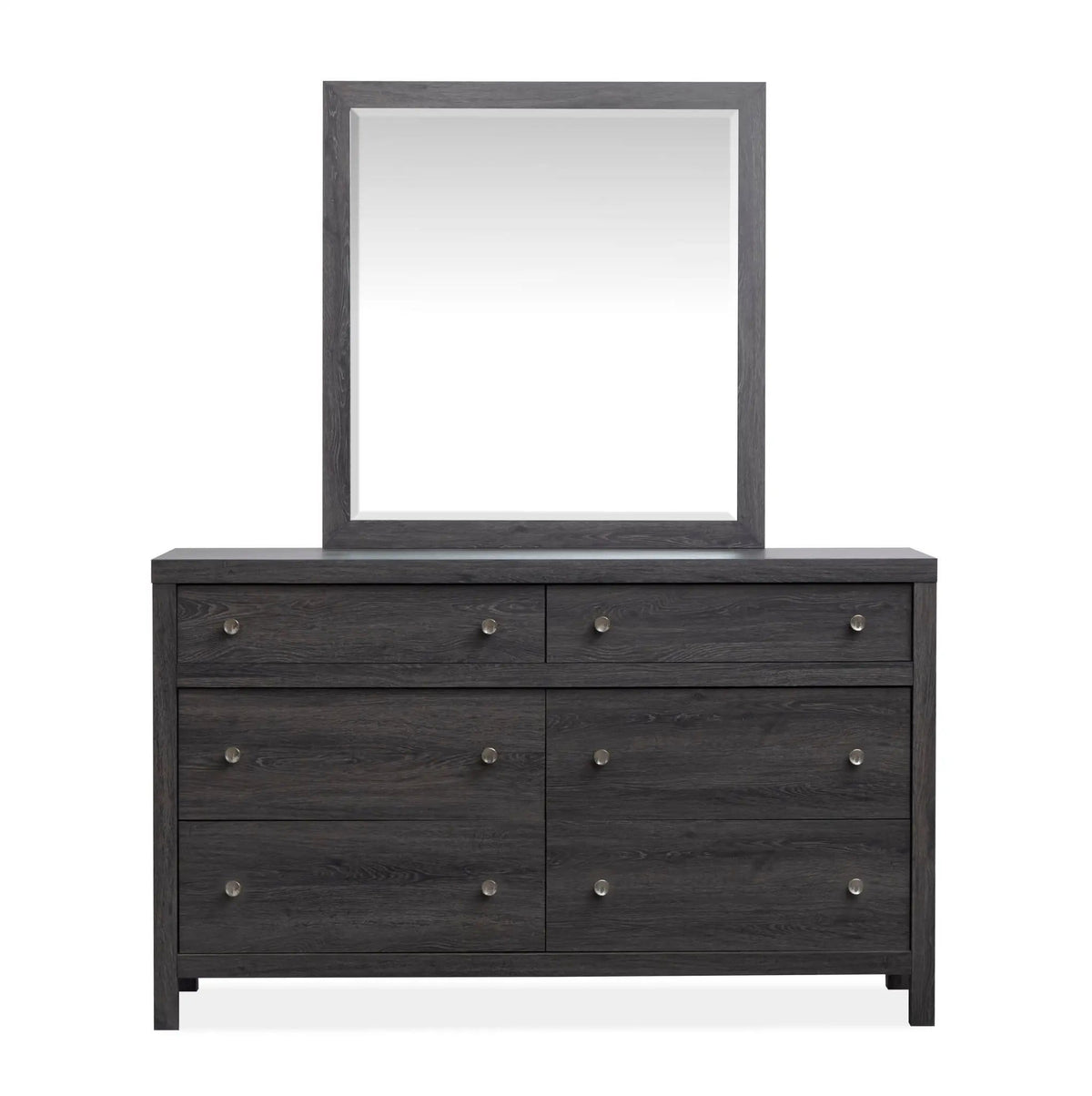 Merrifield Double Drawer Dresser | 4 Pieces | Oak Veneer | Bedroom